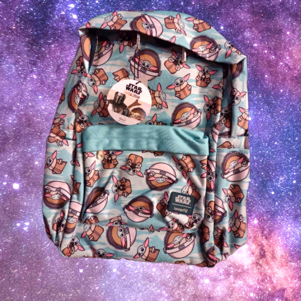 Loungefly star wars the mandolorian backpack
